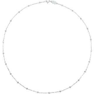Silver TOUS Chain Choker. 44cm. | TOUS USA