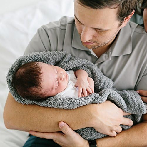 Saranoni Bamboni Luxury Bamboo Baby Blanket (Mini (15"x20"), Gray) | Amazon (US)