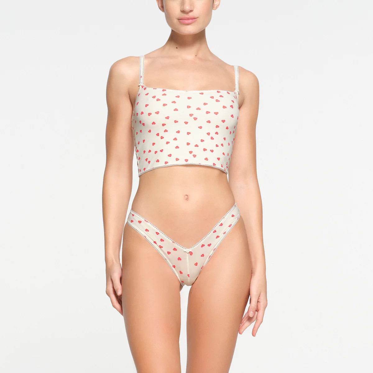 PICOT TRIM CROPPED CAMI | SKIMS (US)