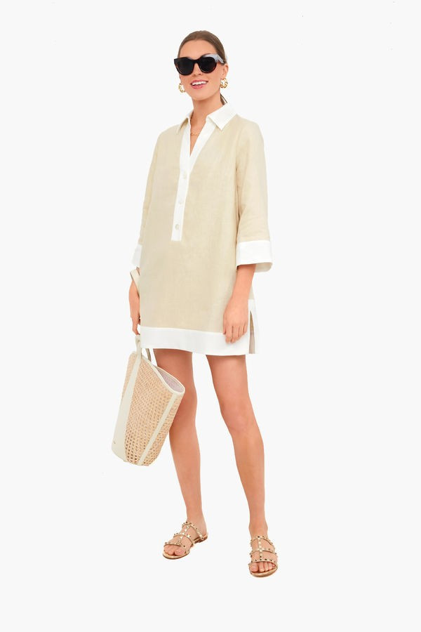 Champagne Collier Dress | Tuckernuck (US)