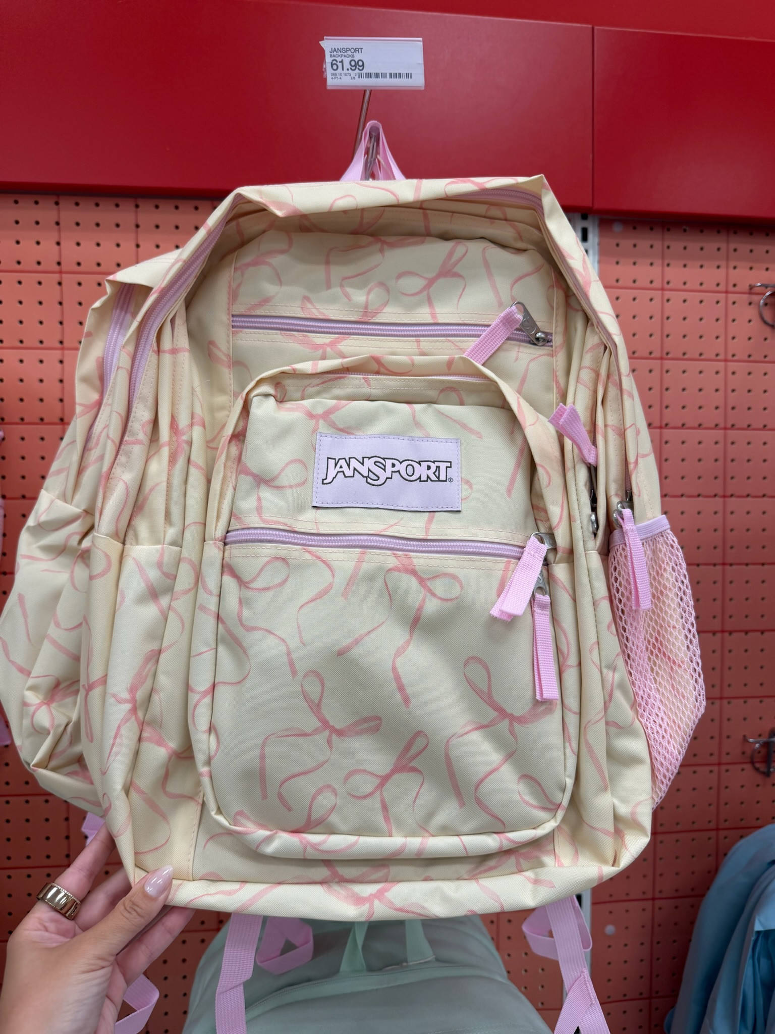 The cutest JanSport backpack find - the pink bow print is so girly and it has plenty of space for school, work or everyday essentials.
wedding guest dress summer, summer outfits over 40, summer dresses, country concert outfits, vacation outfits beach, date night outfits, teacher outfits, plus size fashion, work outfits, business casual workwear 

 #LTKootd #LTKSeasonal #LTKKids