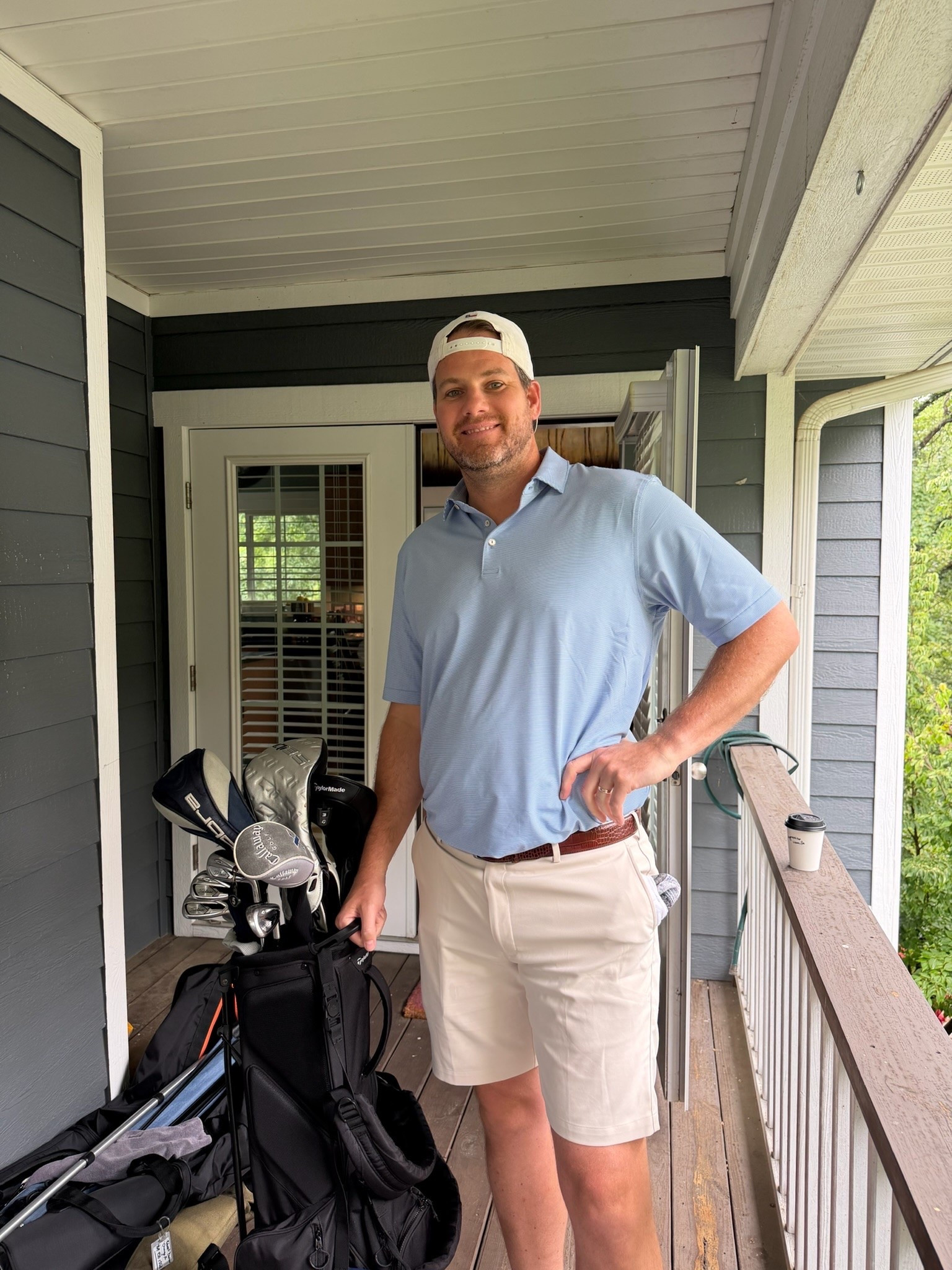 Hubs OOTD for a golf day!

#LTKMens