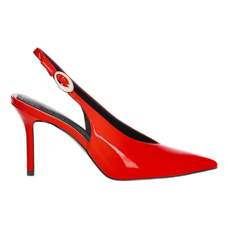 Devil Wears Prada Scoop Collection Women's Pointed Toe Slingback Heels | Walmart (US)