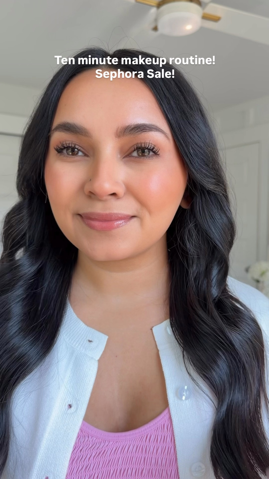 10 minute makeup routine!!
Eyebrow pencil - outer brow shade espresso
Eyebrow pencil - inner shade taupe 
Skin tint shade medium
Concealer shade 2N
Setting powder shade translucent light
Powder shade 3N
Bronzer shade 2
Blush shade sleepy girl
Mascara shade black
Lip liner shade lunge
Lip gloss shade salty tan


#LTKBeauty #LTKgrwm #LTKSaleAlert