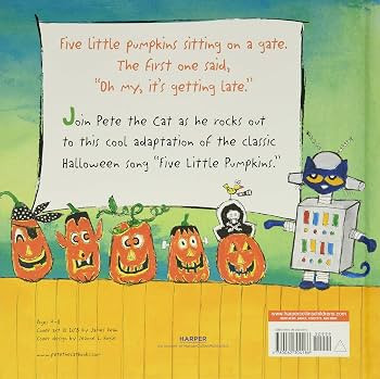 Pete the Cat: Five Little Pumpkins: A Halloween Book for Kids | Amazon (US)