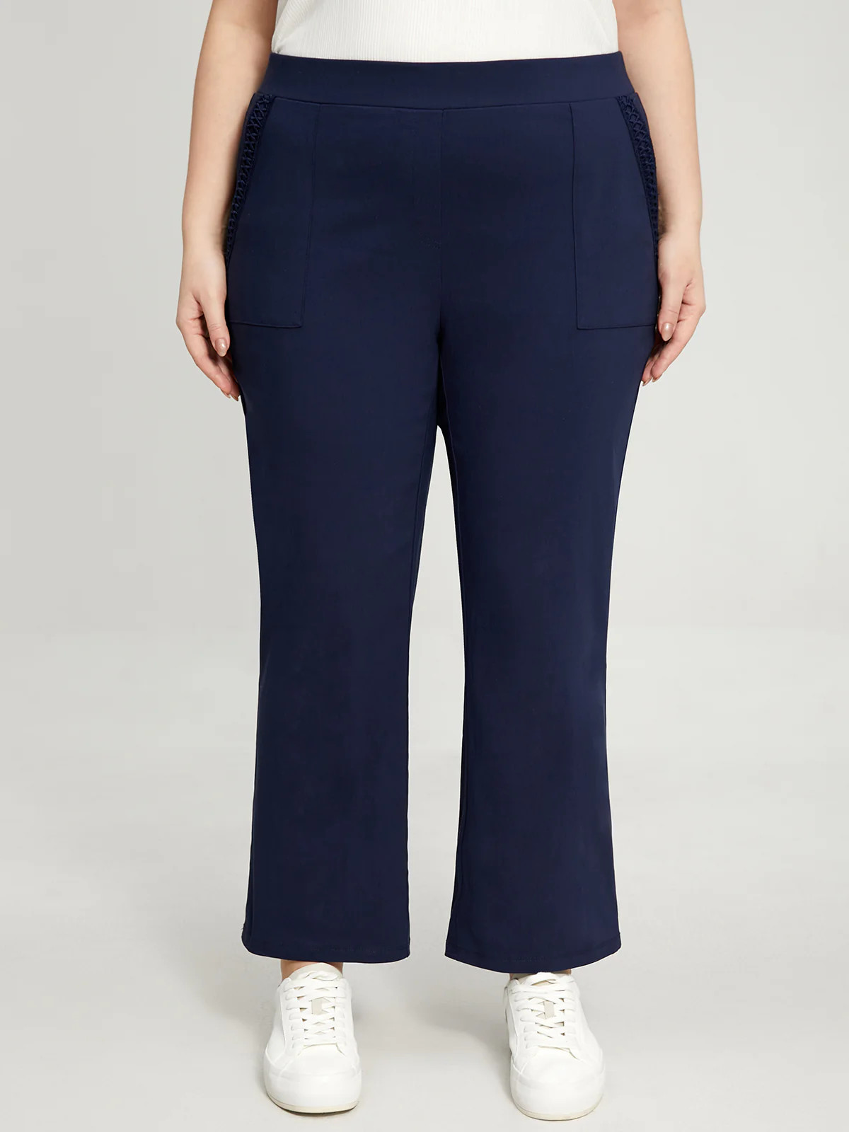 89th & Madison PLUS Millennium Flare Leg Pull-On Pants | 89th + Madison