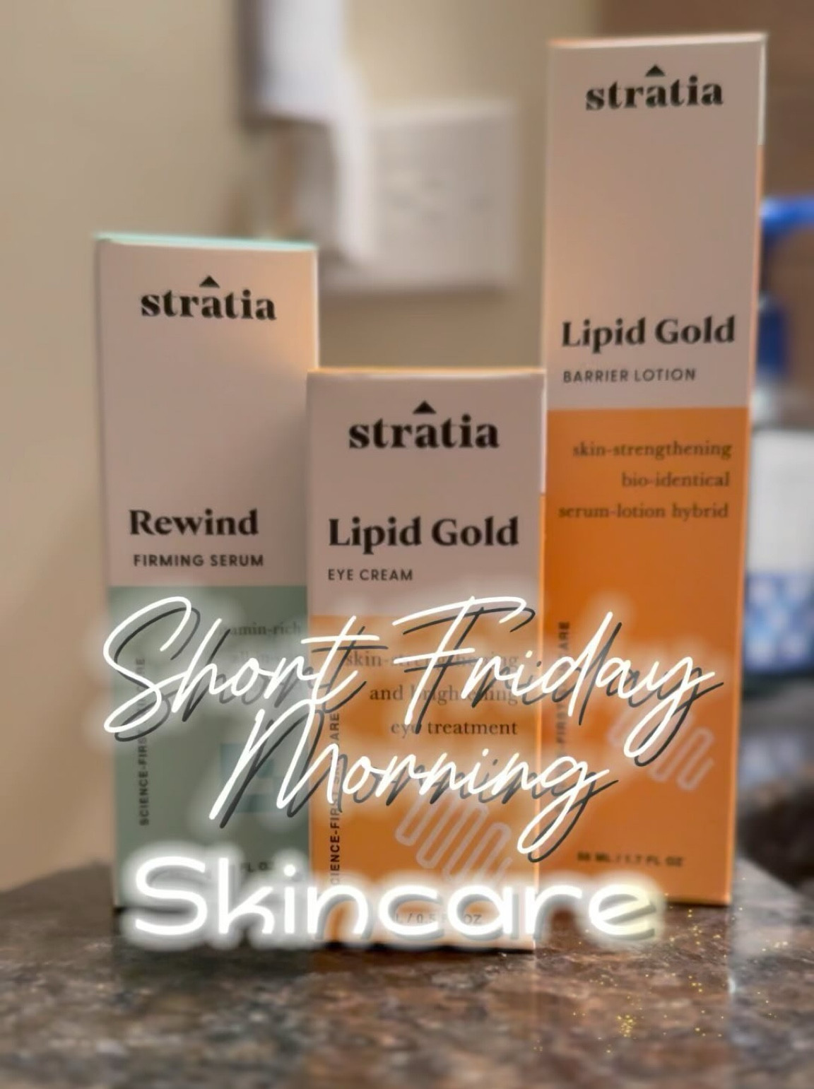 Here is my new skincare routine that I’ve been using. If you’ve been looking for a new skin care routine definitely recommend checking out.  @stratiaskin 

Code is “MOTHERHOODISCALLING” but the link does have a built-in!

#stratia #stratiaskin #stratialiquidgold #skincare #skincareroutine #skincareproducts #skincaretips #momsofinstagram #momlife #toddlermom #girlmom #terribletwos #motherhoodjourney #motherhood #fridayvibes #morningroutine

#LTKGiftGuide #LTKFindsUnder50 #LTKBeauty