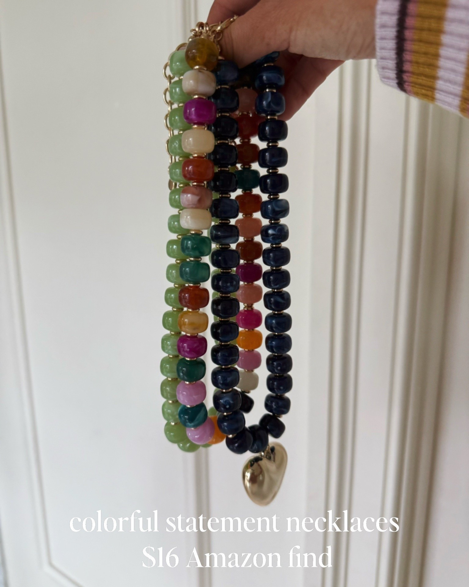 These colorful statement necklaces from Amazon were some of your favorite finds this year! They are on sale for up to 32% off for Prime Day.