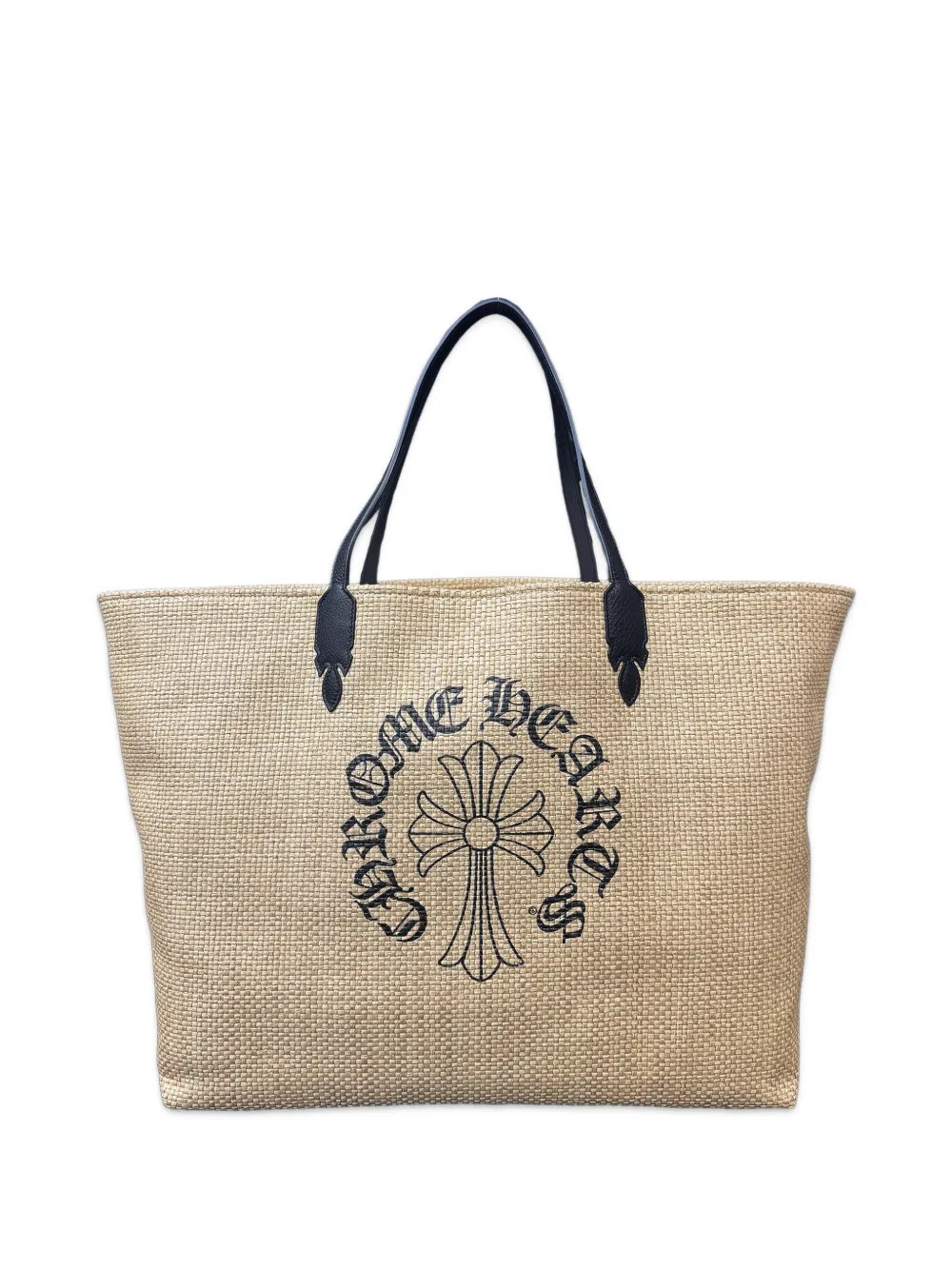 Chrome Hearts medium cross logo beach tote bag - Neutrals | Farfetch Global