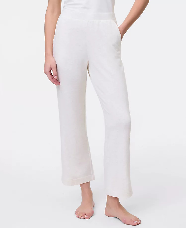 Wide-Leg Lounge Pants | Ann Taylor