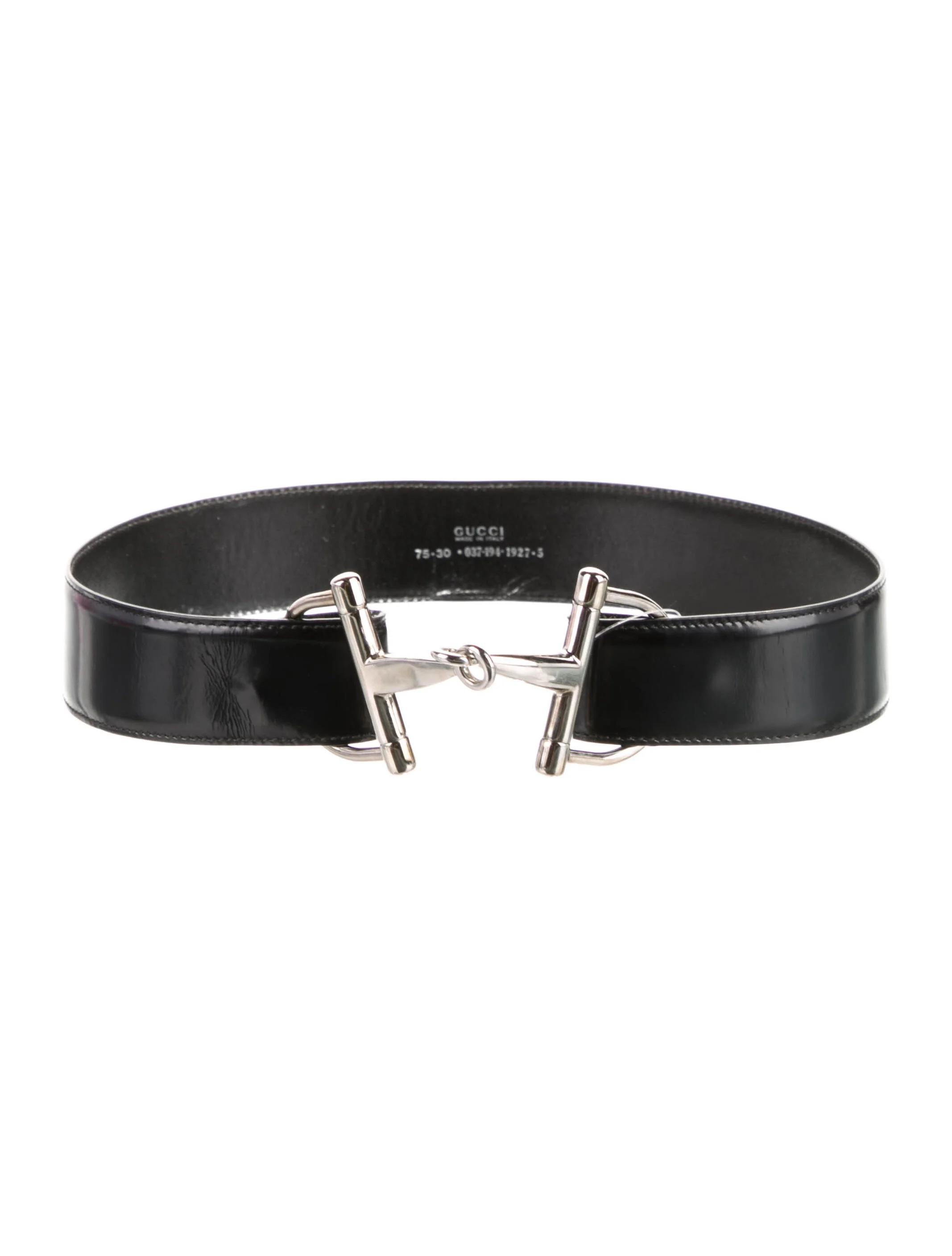 Horsebit Accent Leather Waist Belt | The RealReal