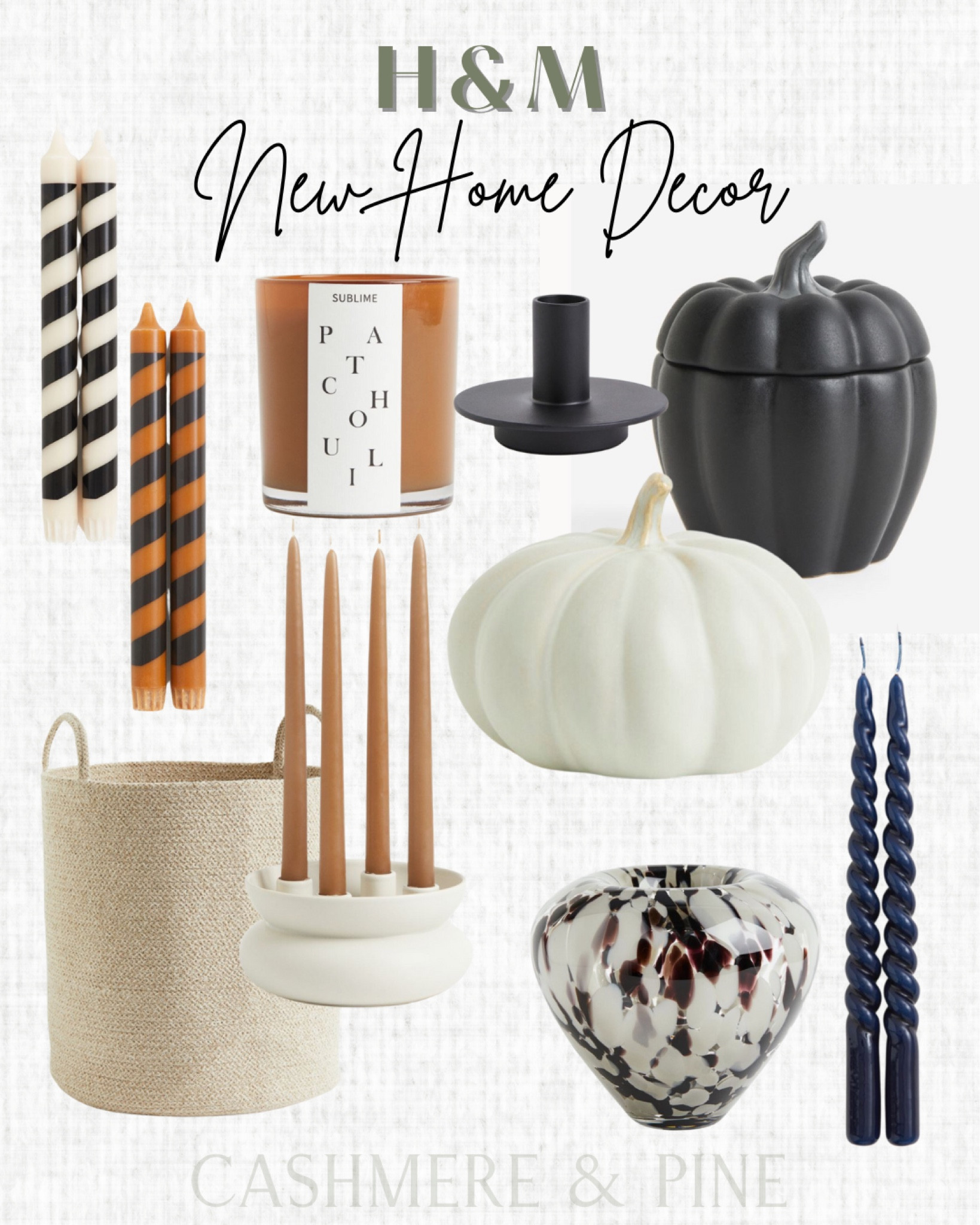 New Home Decor from H&M
Candle sticks, pumpkins, home decor, baskets, candles, fall home decor, autumn decor

#LTKSeasonal #LTKhome #LTKFind