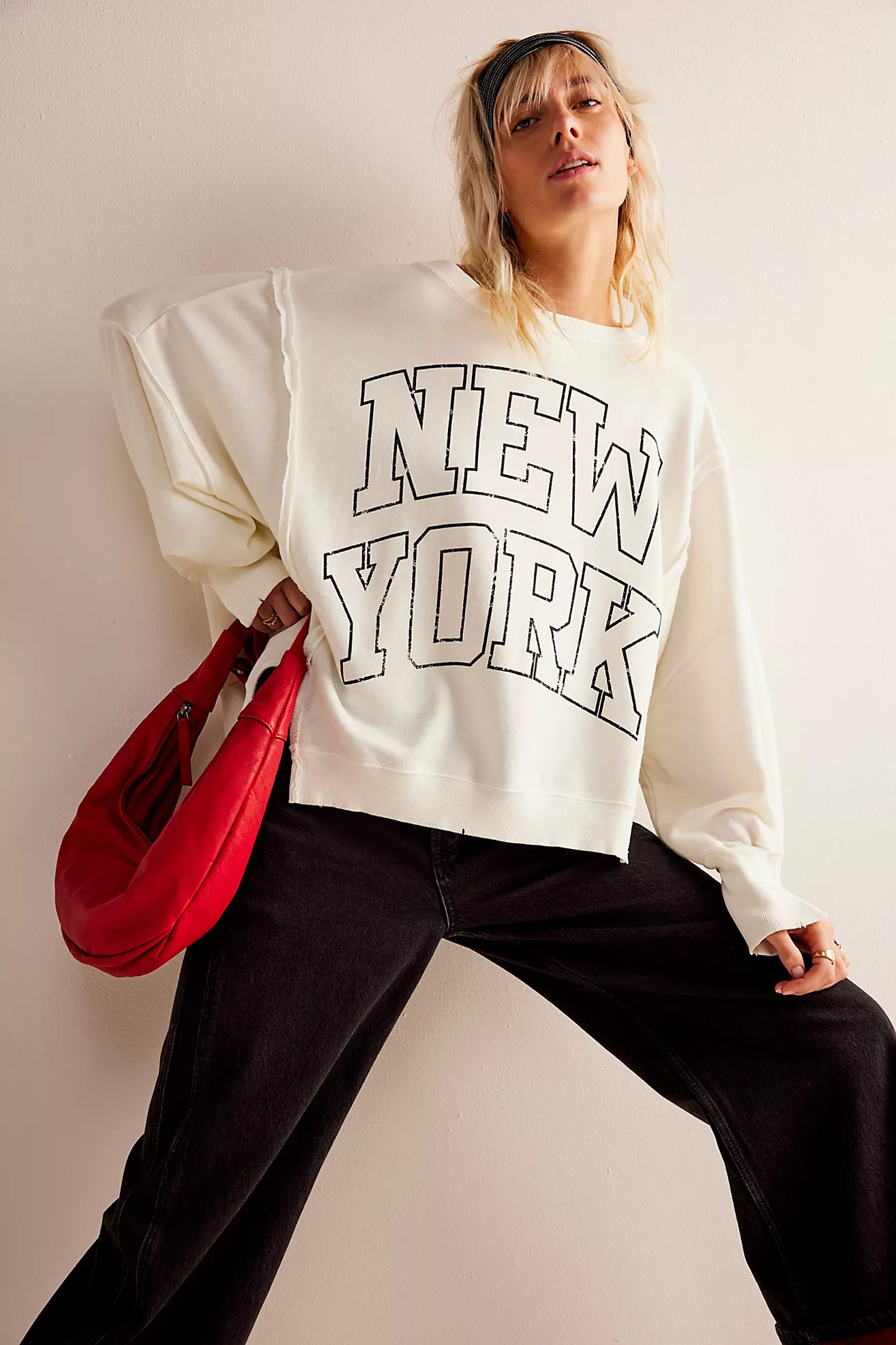 We The Free Graphic Camden Pullover | Free People (Global - UK&FR Excluded)
