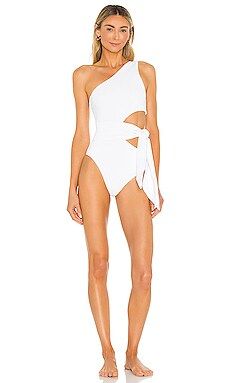 BEACH RIOT Carlie One Piece in White from Revolve.com | Revolve Clothing (Global)