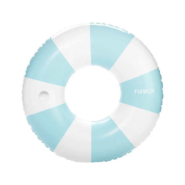 Vintage Tube Float Blue & White, 48" Diameter | FUNBOY