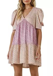 Floral Knit Mini Dress | Belk