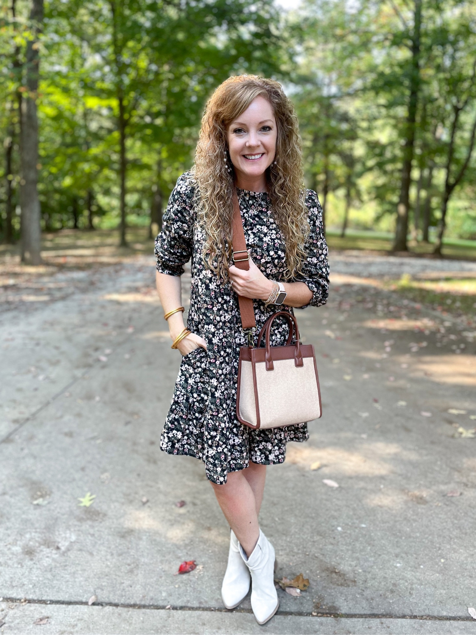 tweed fall dress Fall Church Dress for Women 2023 New Arrivals Dresses Elegant Lantern –  Mega Mart Center