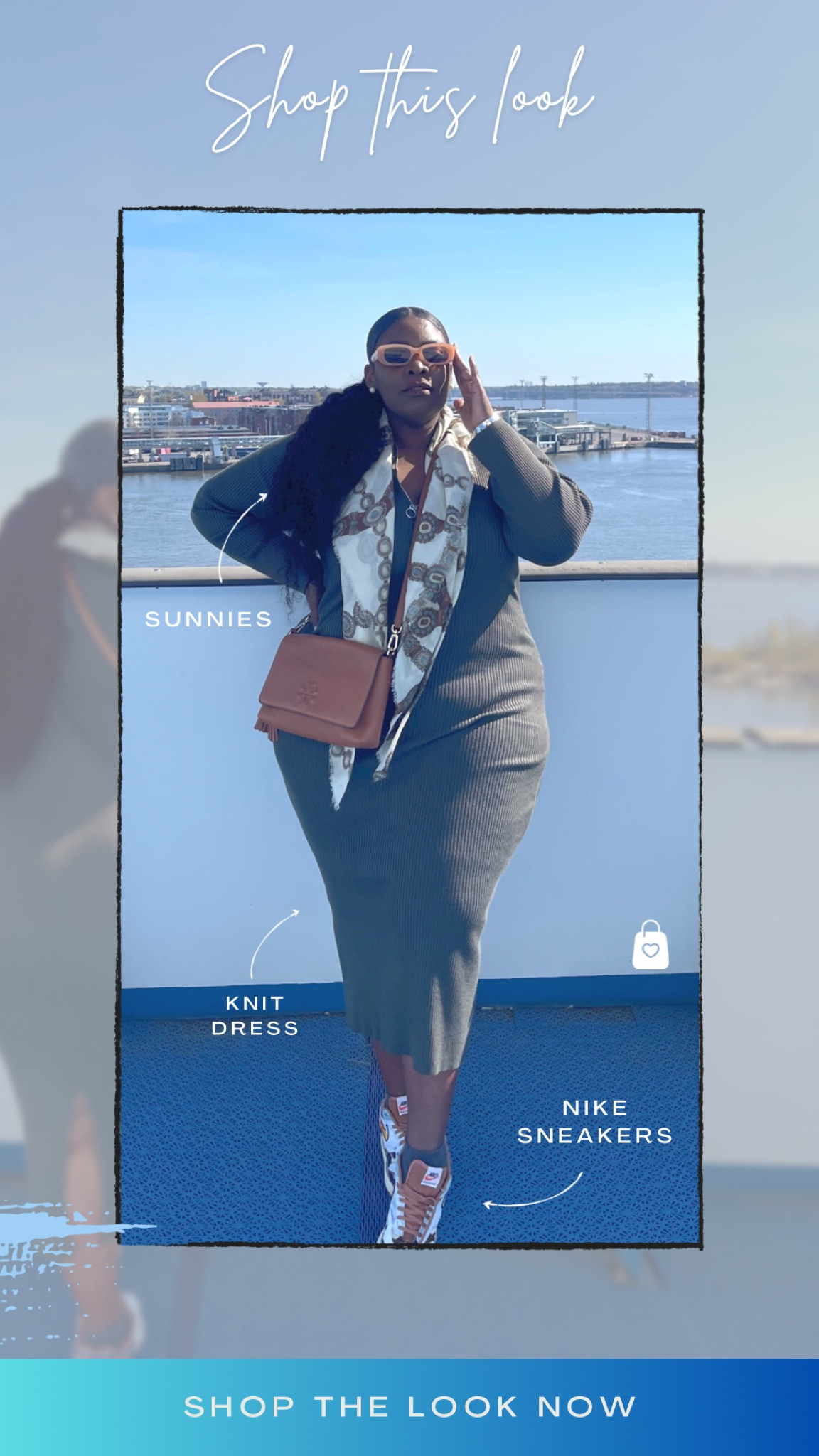 Check out my knit dress I wore on my trip to Finland. I paired it with some Nike sneaker, Tory Burch crossbody and Ralph Lauren scarf. Shop the look or similar  

#LTKfit 

#LTKcurves #LTKFind