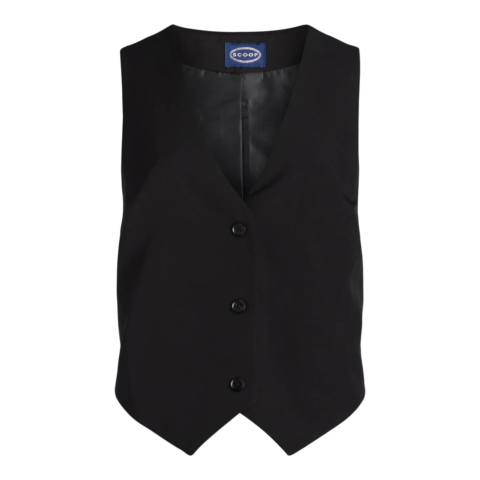 Scoop Women's Ultimate Crepe Tailored Vest, Sizes XS-XXL | Walmart (US)