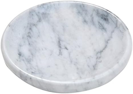 CraftsOfEgypt White Marble Soap Dish - Polished and Shiny Marble Dish Holder – Beautifully Craf... | Amazon (US)