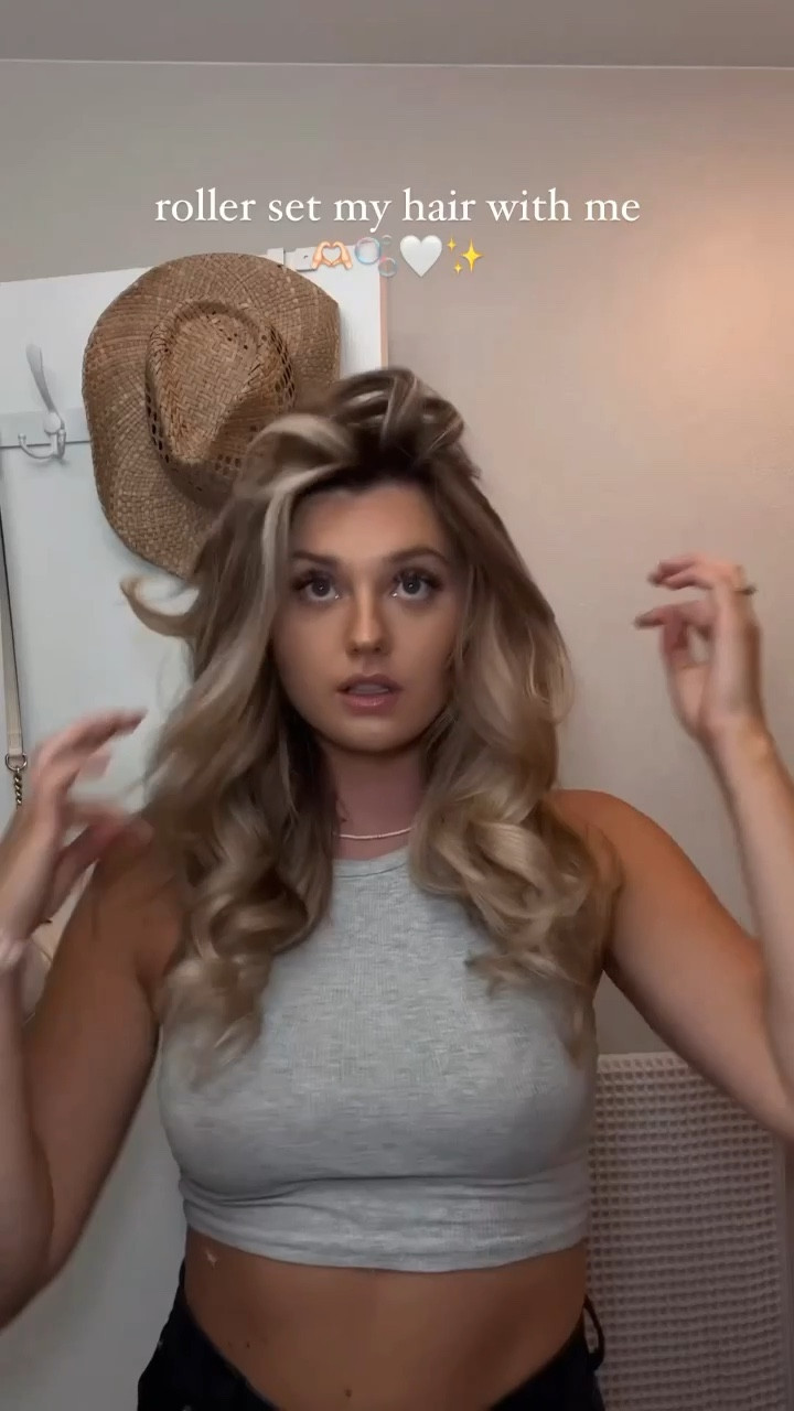 Hair Roller set inspo 

#LTKFind #LTKstyletip #LTKbeauty