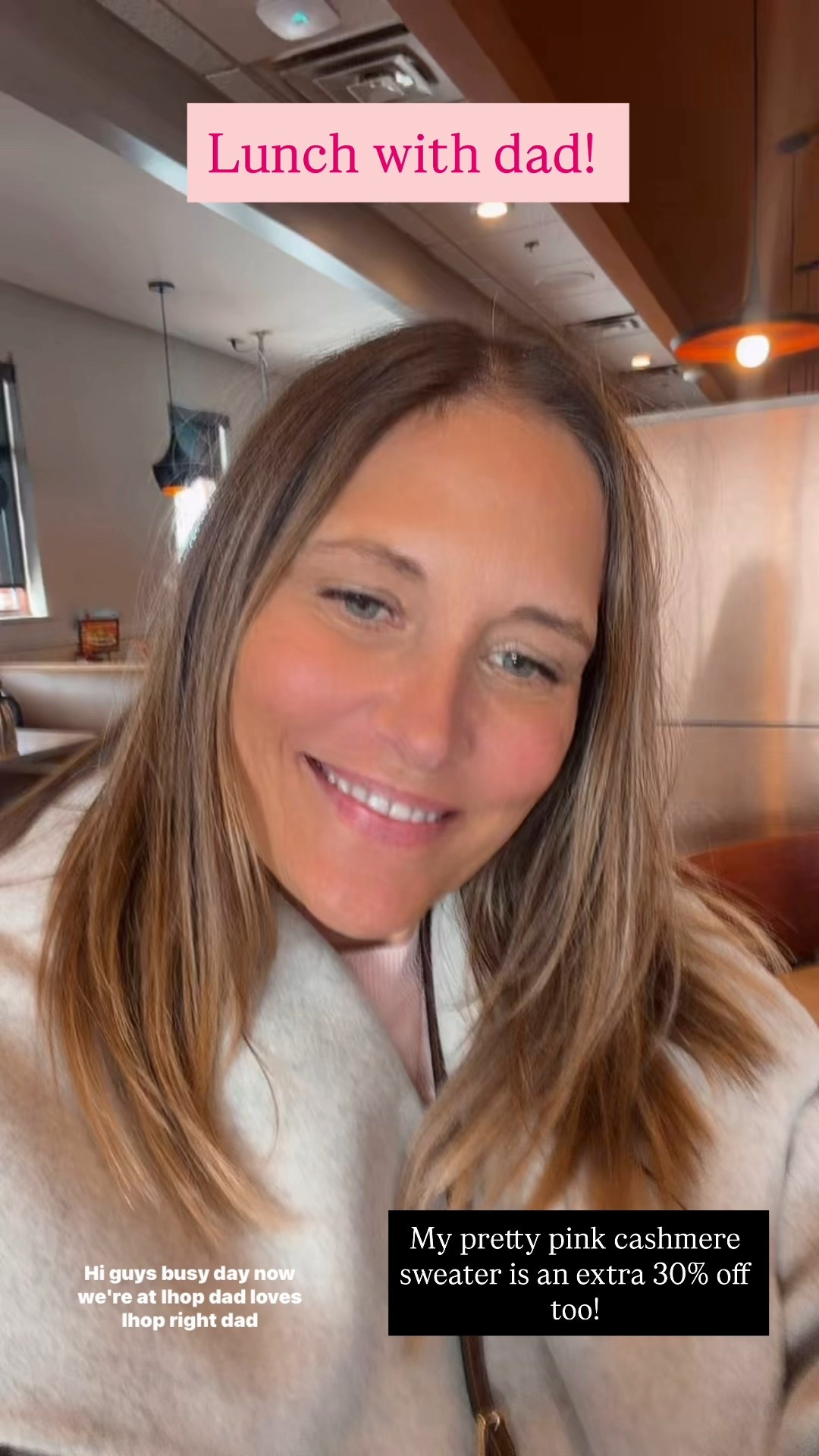 Busy day but my sweater is 30% off so of course I had to tell ya. Xo

#LTKOver40 #LTKSaleAlert