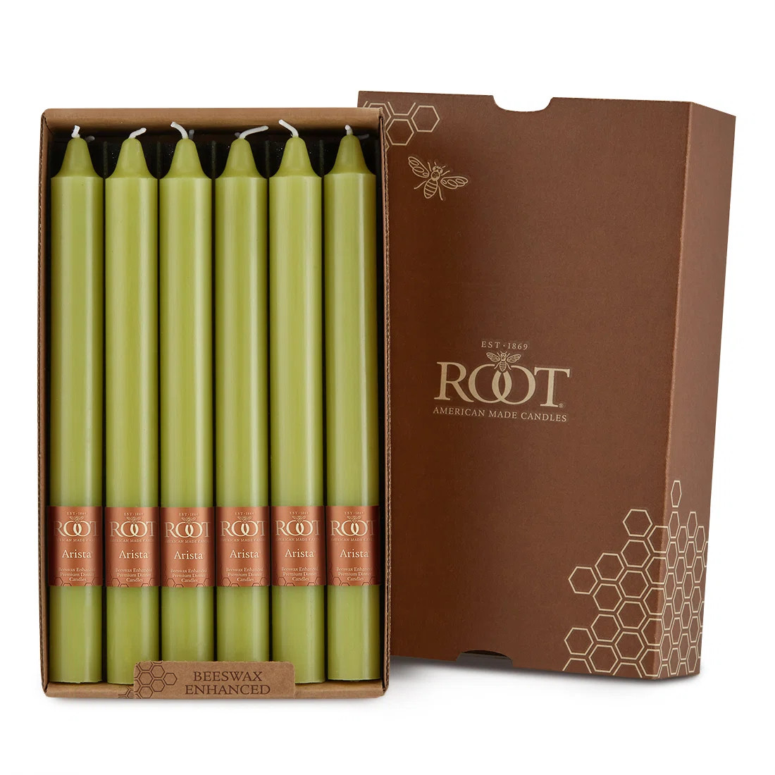 Root Candles Unscented Taper Candle (Set of 12) | Birch Lane