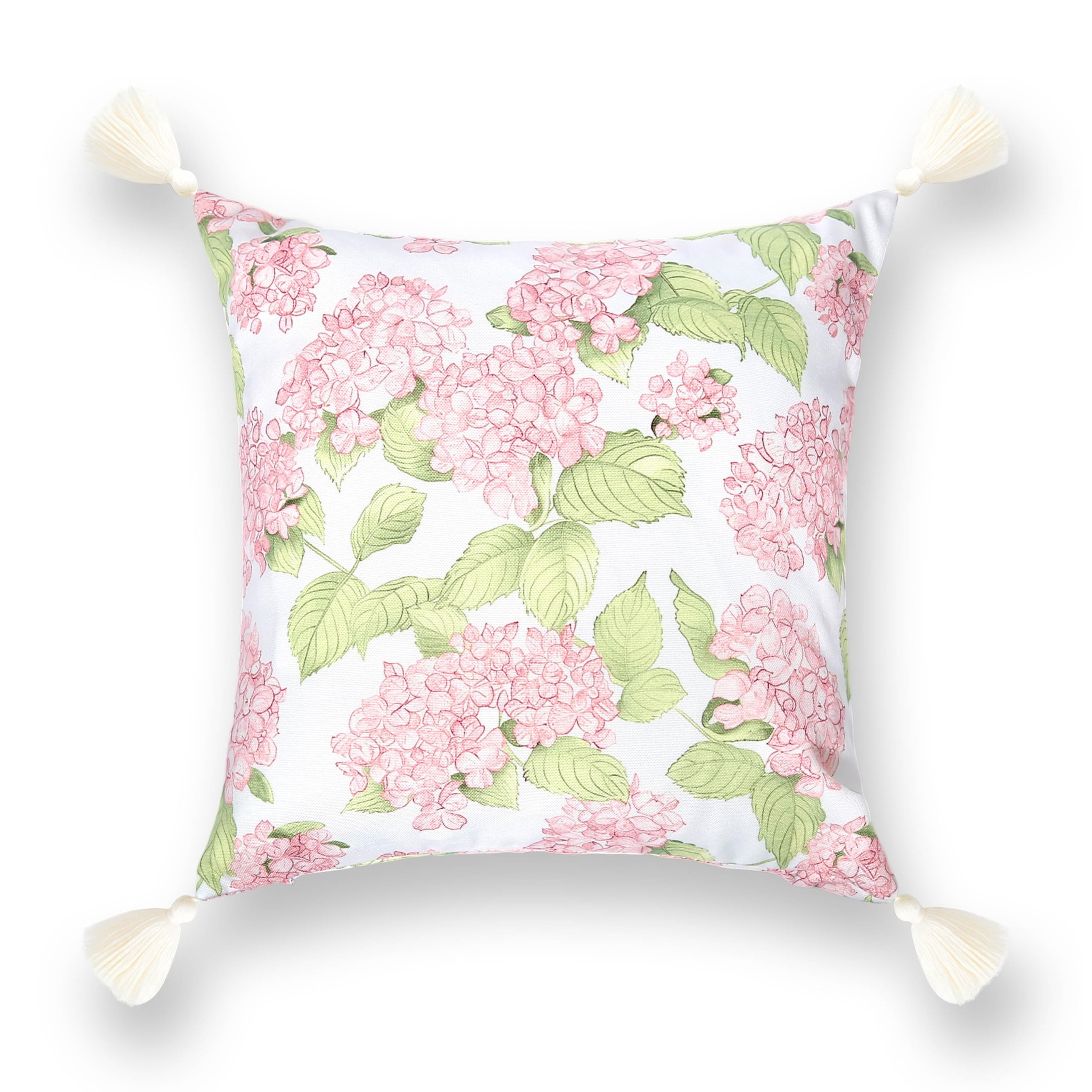 Hofdeco Premium Coastal Patio Indoor Outdoor Throw Pillow Cover Only, 18"x18" Water Repellent for... | Amazon (US)