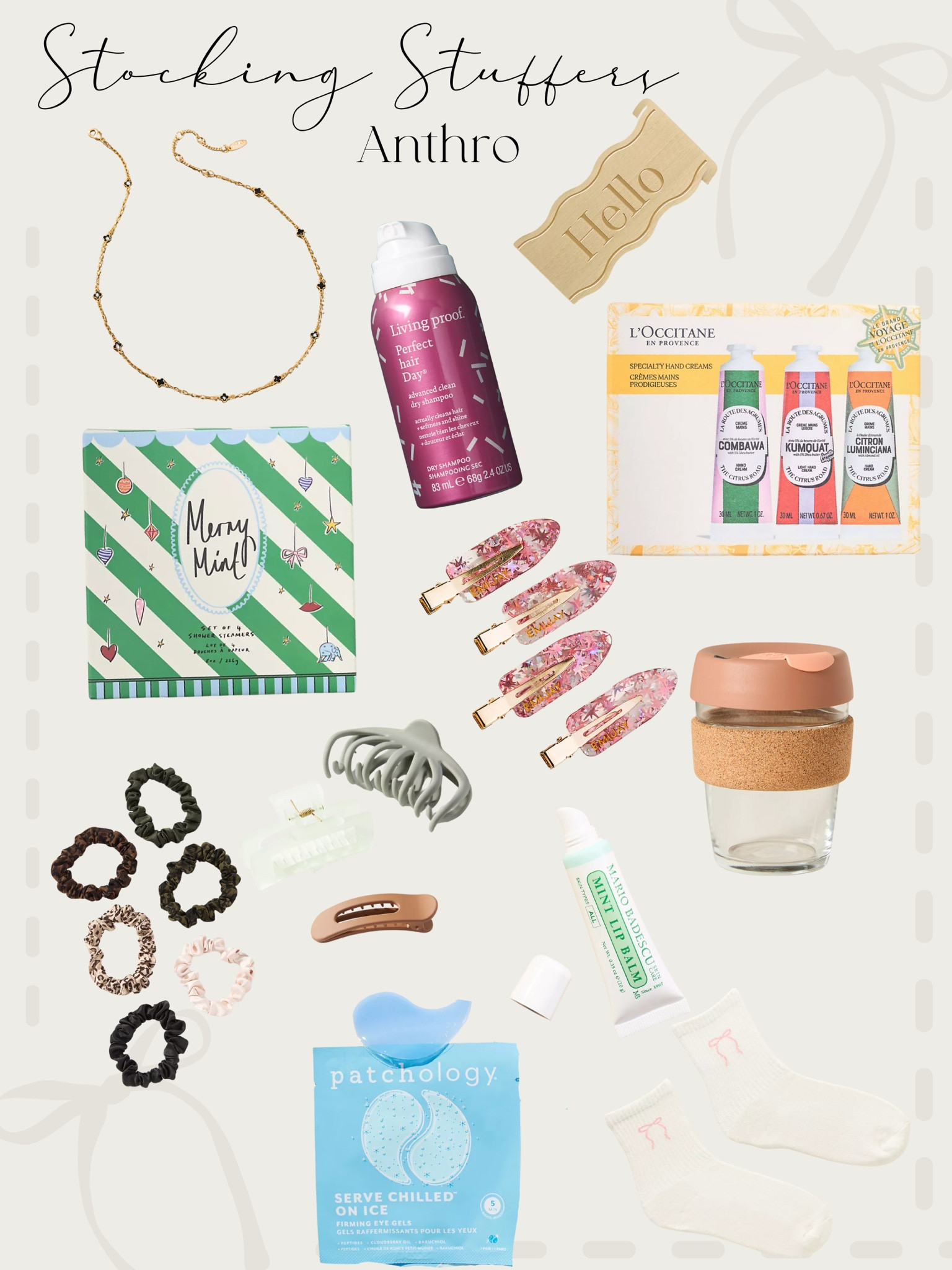 Anthro stocking stuffers on sale !! 30% off !! 