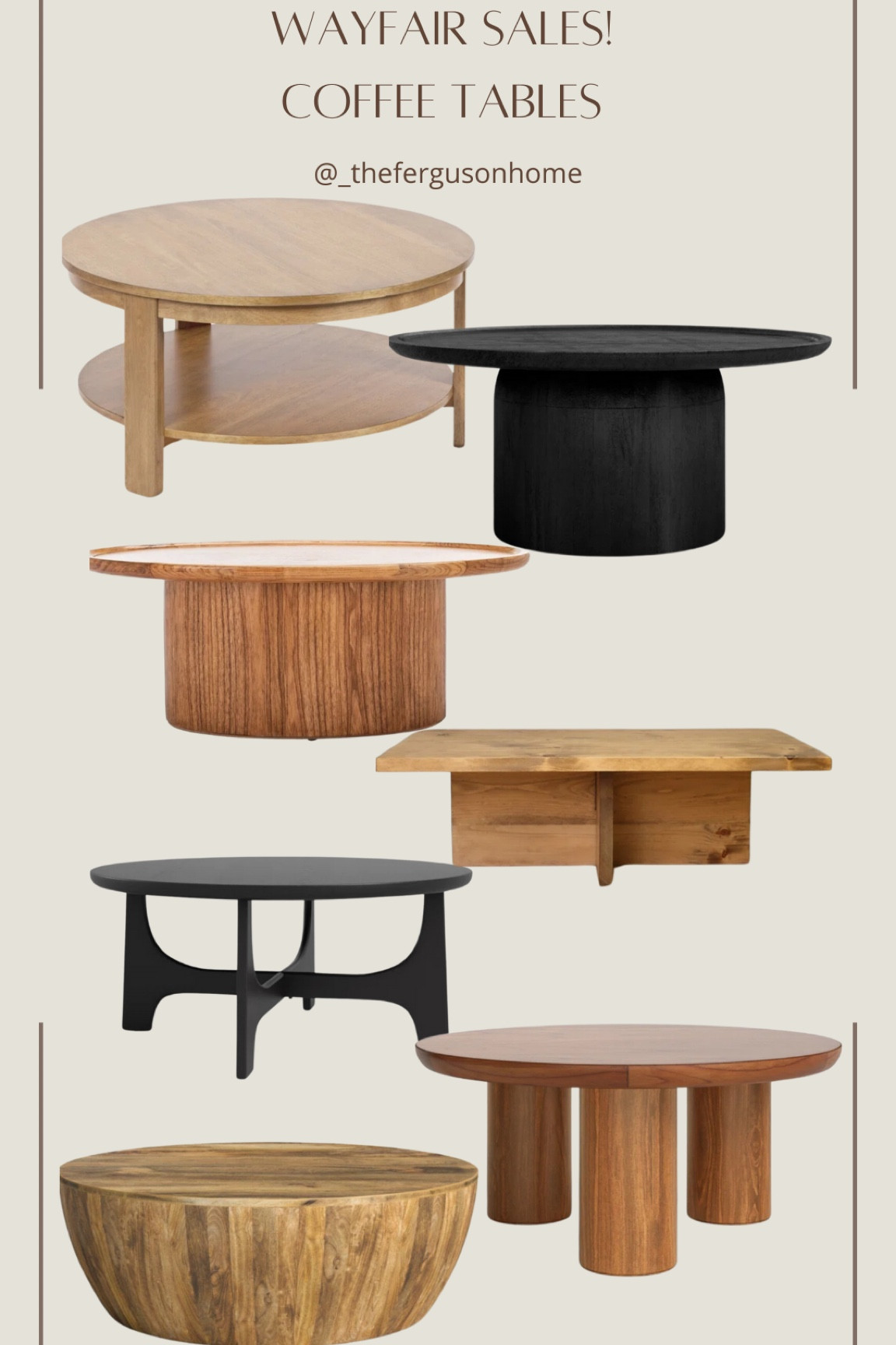 Coffee tables on sale from Wayfair! 

#LTKsalealert #LTKhome