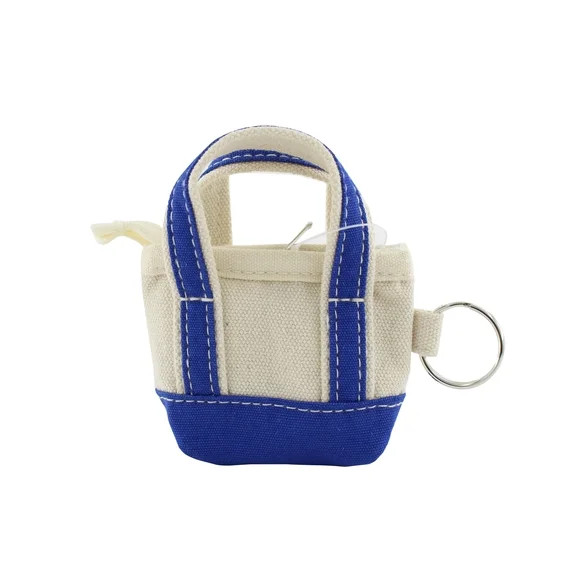 U Style Mini Canvas Tote Keychain, Navy Blue | Walmart (US)
