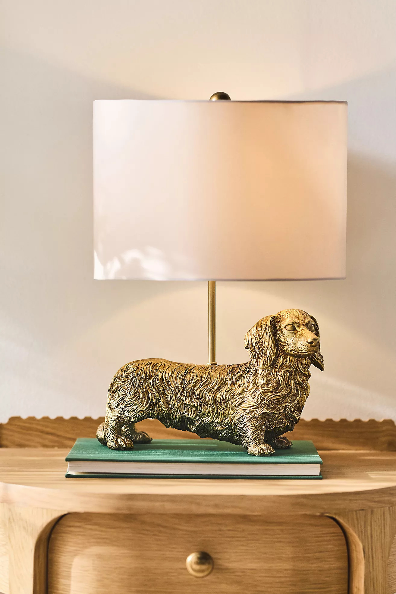 The Icon Table Lamp: Dog Edition | Anthropologie (US)