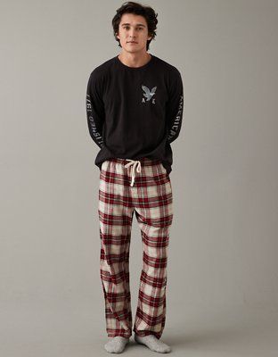AE Graphic Flannel PJ Pant | American Eagle Outfitters (US & CA)