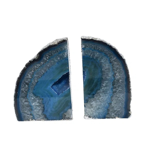 Agate Non-skid Bookends (Set of 2) | Wayfair North America