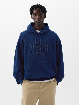 DAP × GAP Denim Logo Hoodie | Gap (US)