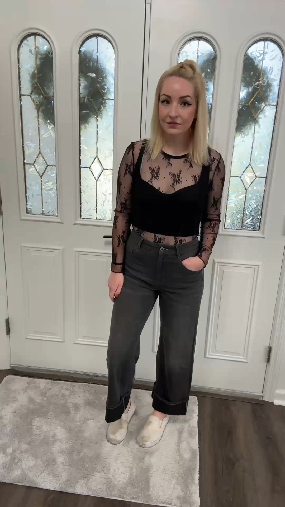 POV: you found jeans that feel like sweatpants 👀✨ half the price, twice the comfort 💙 I’m 5’7 wearing size small #HalaraJeans #HalaraTryOn 

#LTKGiftGuide #LTKActive #LTKSaleAlert