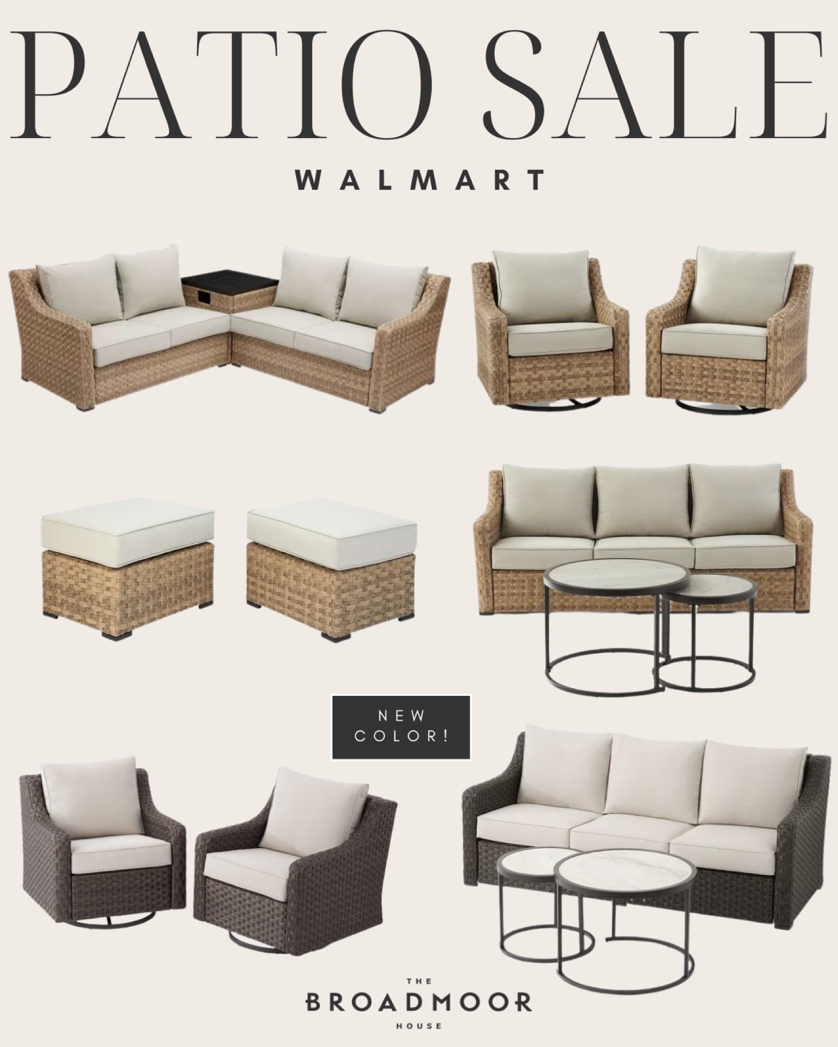 We have and love this furniture! Such a great sale and new color and pieces! Outdoor patio, patio, furniture, wicker, patio, neutral, patio, spring decor, spring outdoor, porch

#LTKFind #LTKSeasonal #LTKhome