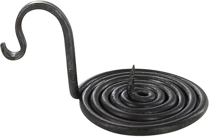 Armory Replicas™ Hand Forged Medieval Iron Candle Holder – Authentic Spiral Design Candle Sti... | Amazon (US)