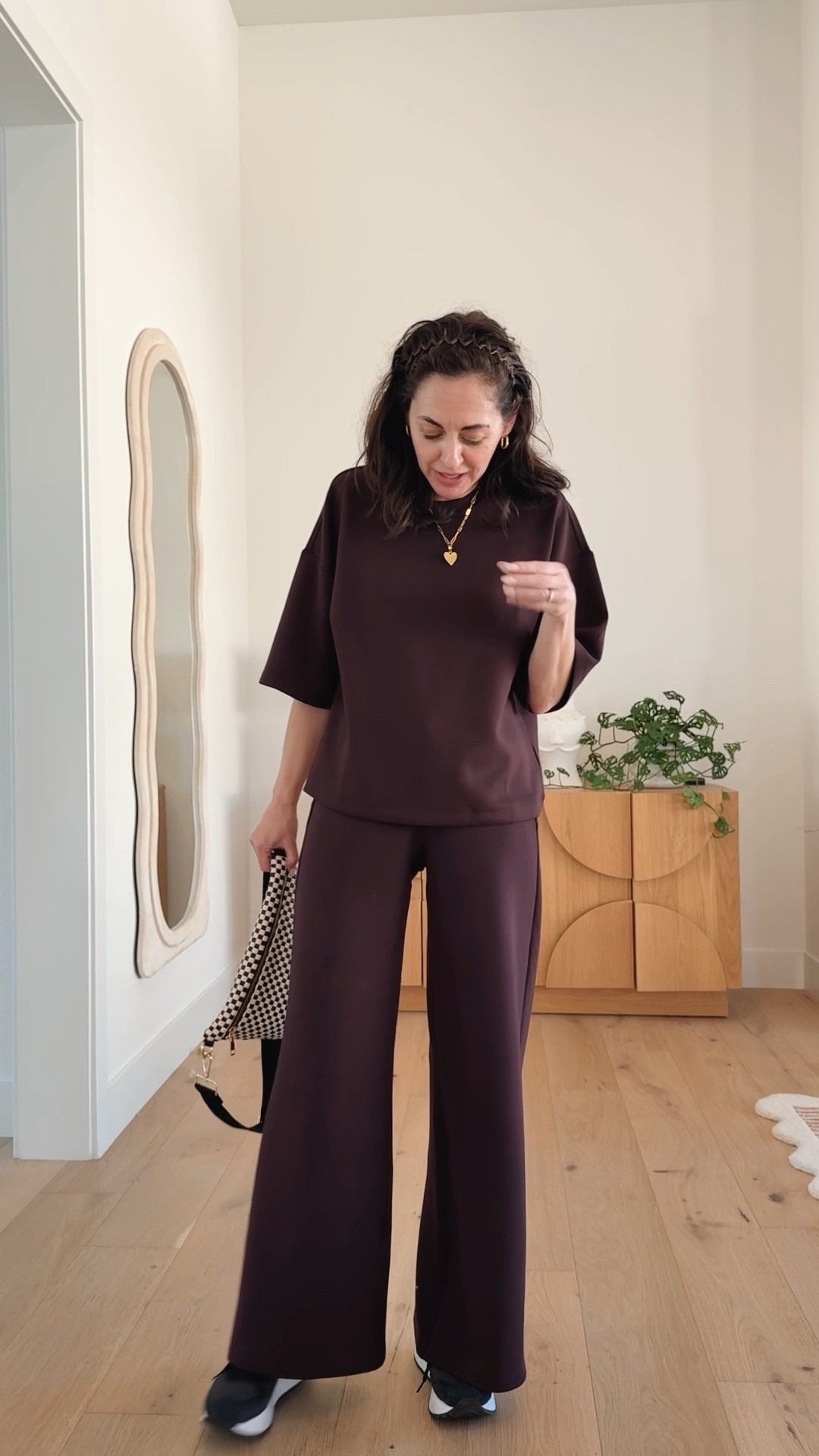 My favorite non sloppy sweats. I’m 5’4” and wearing a size xs regular. 

Use promo JENNIFERXSPANX to get free shipping and save 15% off your regular price order