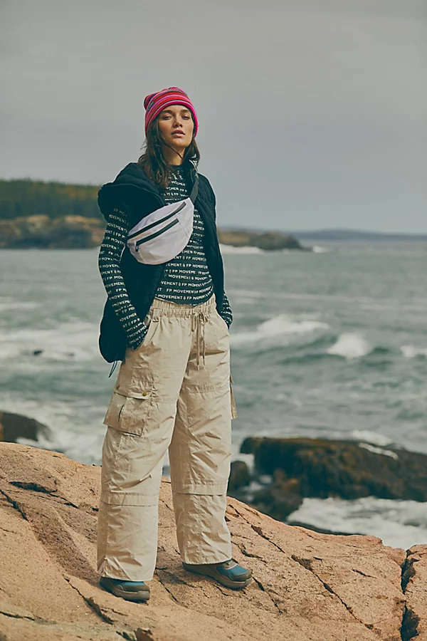 Playing Hard To Get Pants by FP Movement at Free People, Muted Beige, XS | Free People (UK)