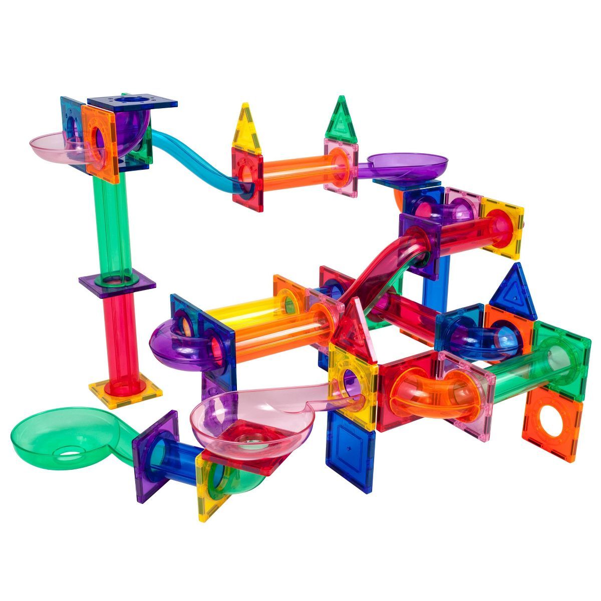 Picasso Tiles Magnetic Marble Run 100pc Building Set | Target