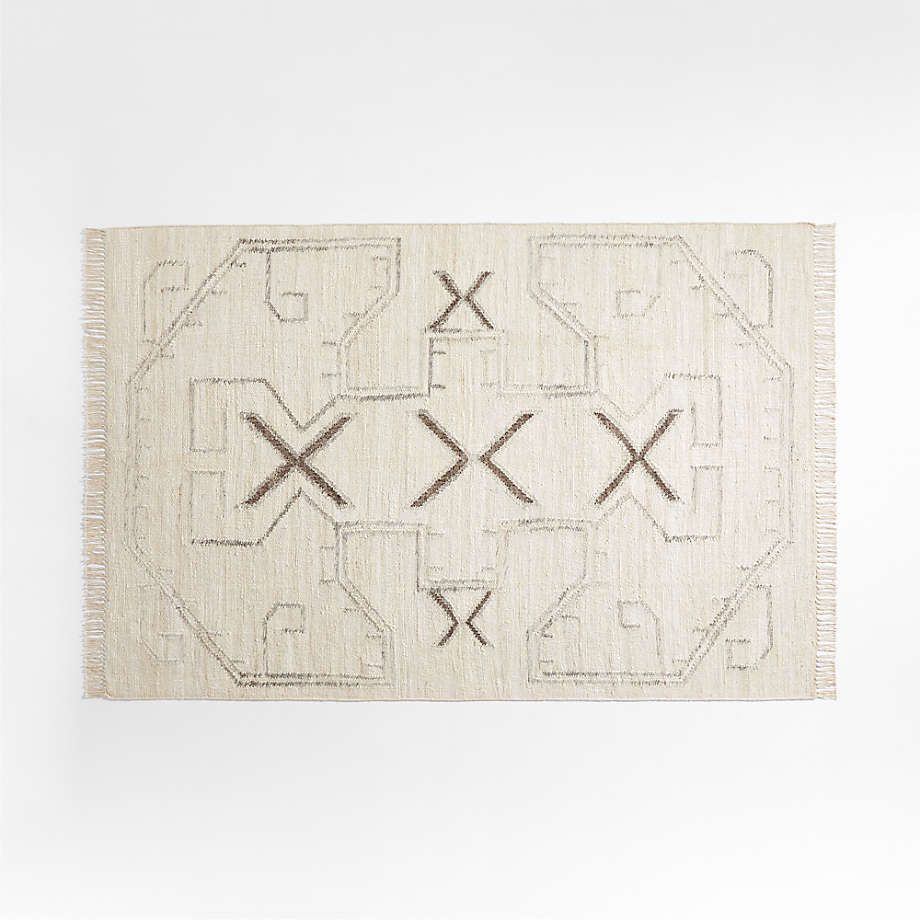 Patara Handwoven Jute Rug | Crate & Barrel | Crate & Barrel