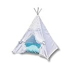 The Teepee Store White Lace Frills Boho Princess Kids Tent (3 SIZES available, 4 1/2 feet) Play Tent | Amazon (US)
