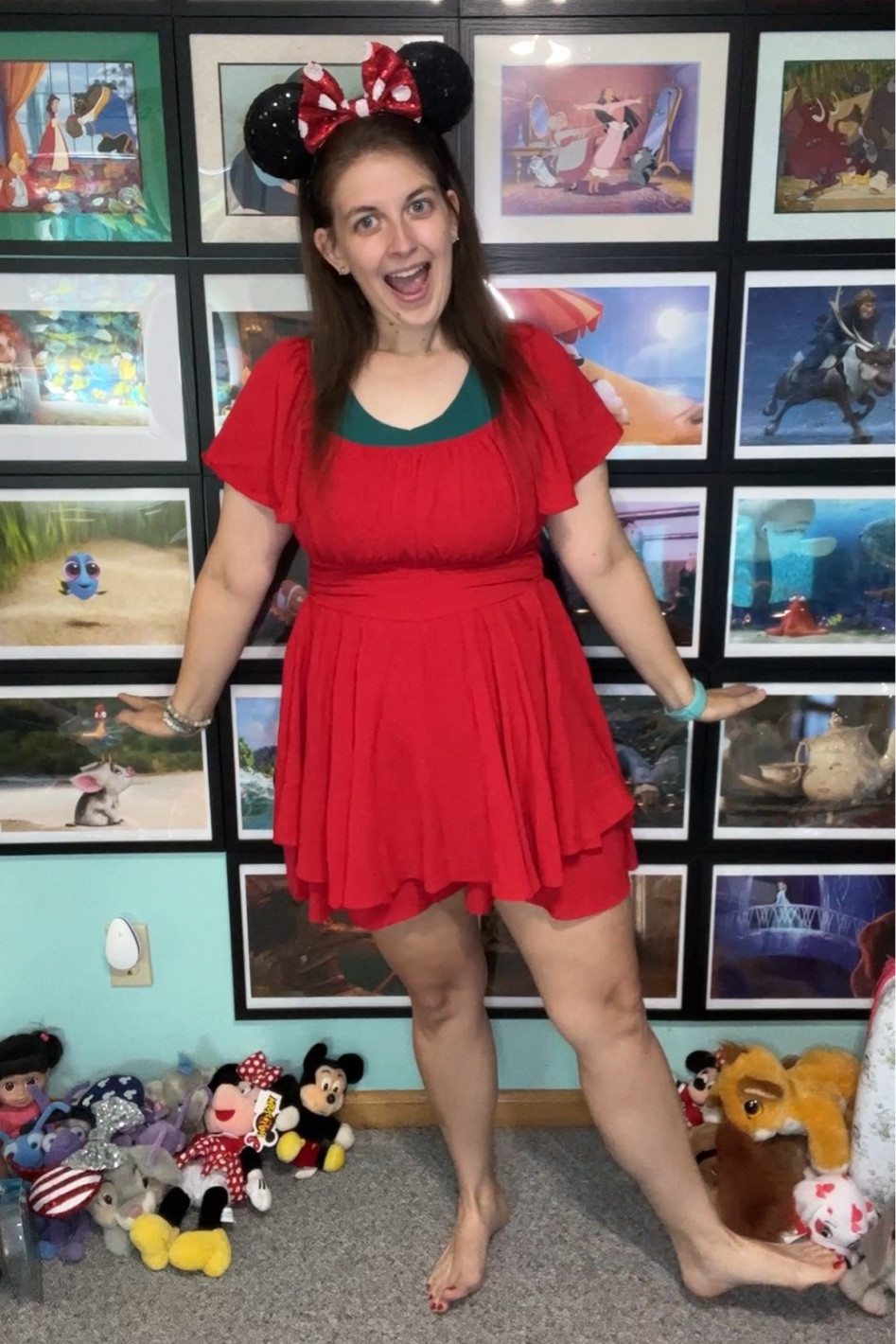 Red romper disney style 

#LTKsalealert #LTKstyletip #LTKxPrimeDay