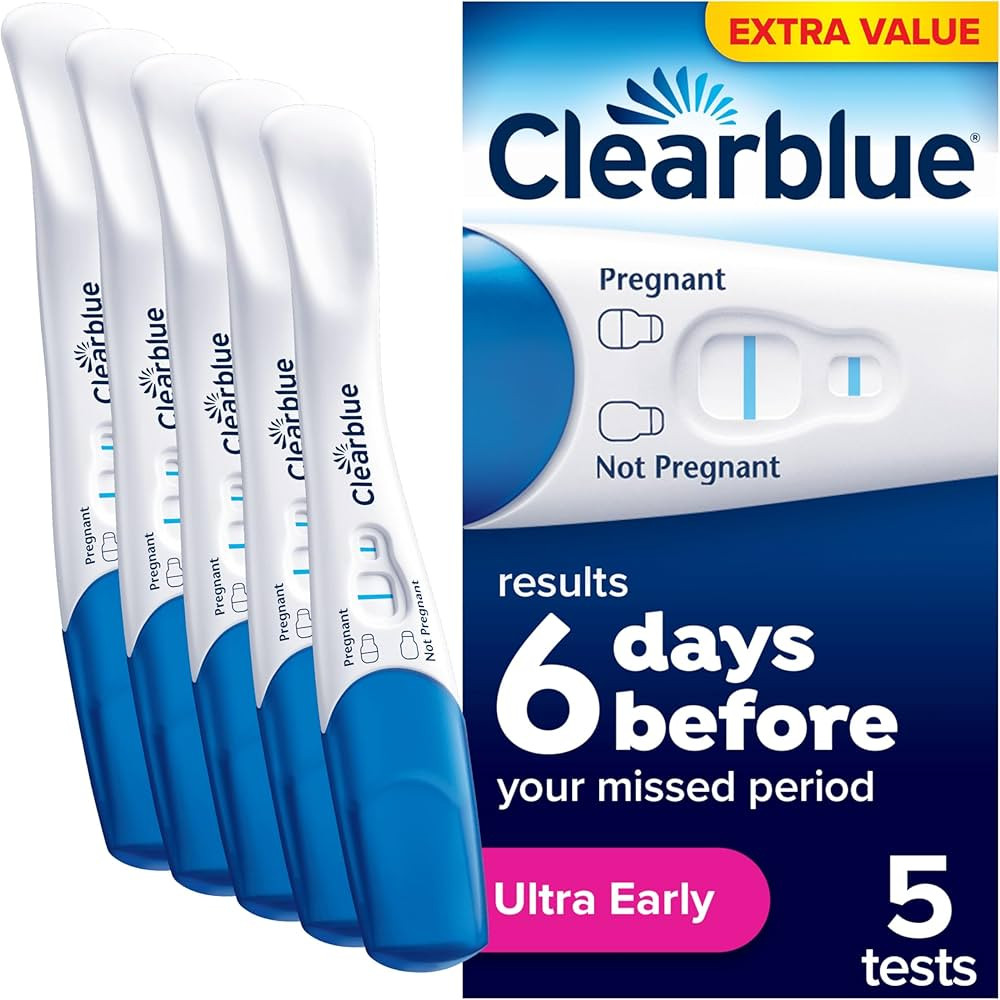 Clearblue Pregnancy Tests, Early Detection Pregnancy Test, Results 6 Days Early, 99% Accurate Res... | Amazon (UK)