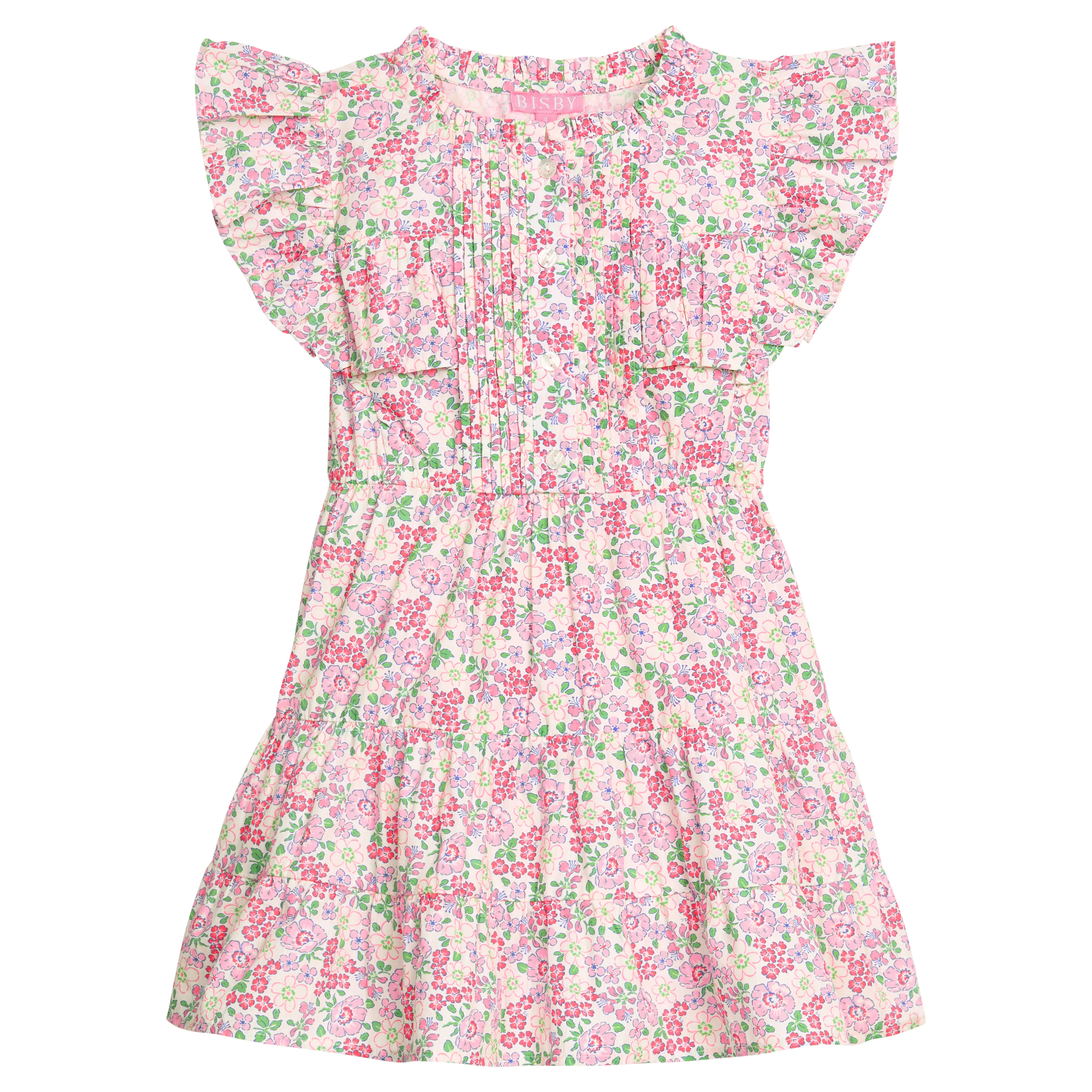 Rodeo Dress - Pink Bloomsbury Blossoms | BISBY Kids
