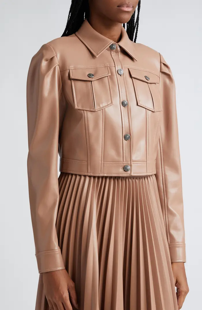 Della Faux Leather Jacket | Nordstrom