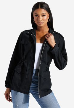 CINCHED UTILITY JACKET | ShoeDazzle Affiliate