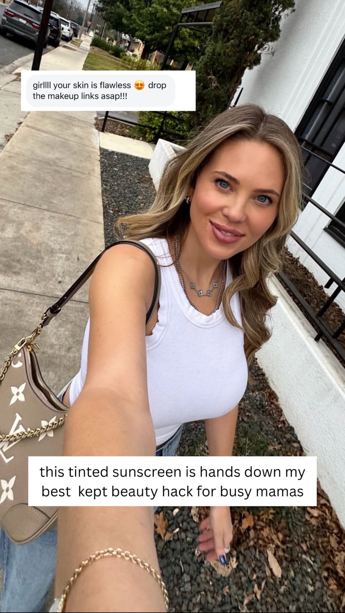 this tinted sunscreen is hands down my best kept beauty hack 🤍 glowy, even skin in seconds and no heavy makeup needed 🙌🏼 perfect for busy mornings

tinted sunscreen, glowy skin, no makeup makeup, everyday beauty routine, mom life beauty, lightweight coverage, natural makeup look

#LTKBeauty #LTKgrwm