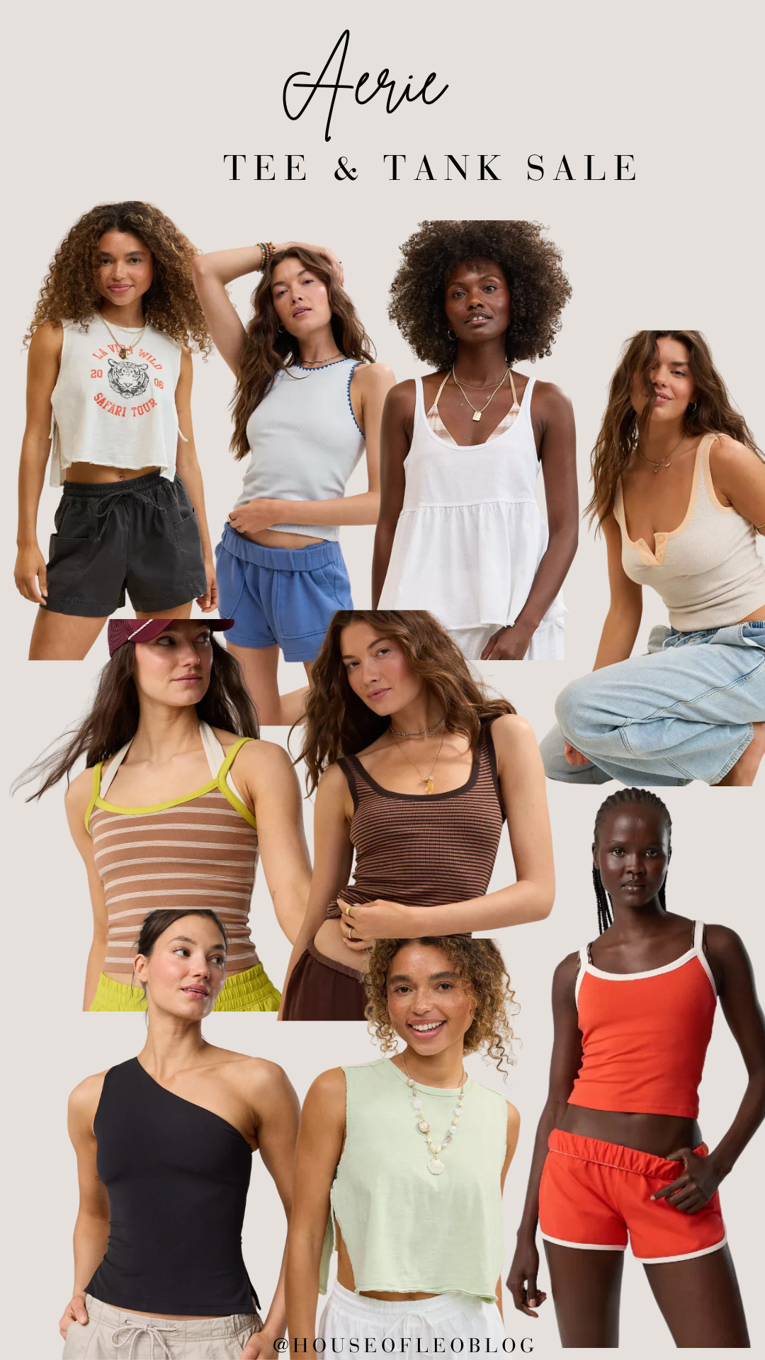 Aerie tank and tee sale! Up to 30% off!  

 #LTKSaleAlert